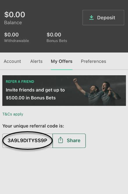 bet365 refer a friend code